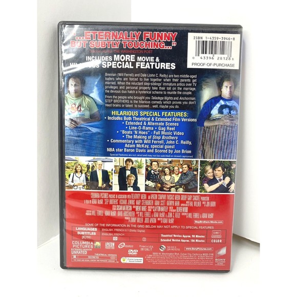 Step Brothers (DVD, 2008) - Picture 2 of 5